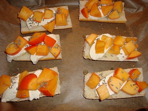 Kaki bruschetta - obrázok 6