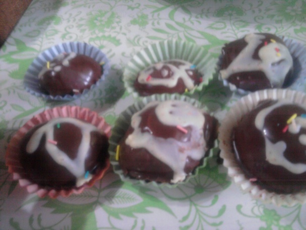 Broskyne v čokoláde (fotorecept) - obrázok 4