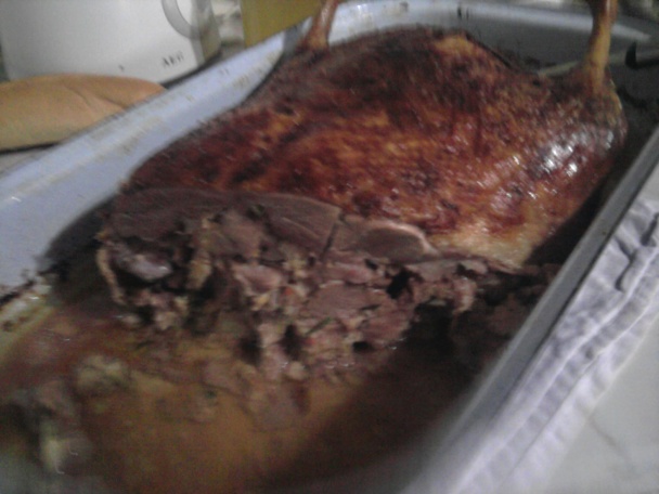 Plnená pečená kačka (fotorecept) - obrázok 8