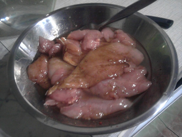 Broskyňové prsia (fotorecept) - obrázok 1