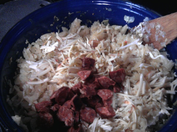 Kysnutý kapustovo-klobásový závin (fotorecept) - obrázok 4