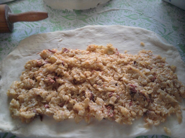 Kysnutý kapustovo-klobásový závin (fotorecept) - obrázok 5