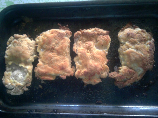 Vyprážane horné kuracie stehná (fotorecept) - obrázok 3