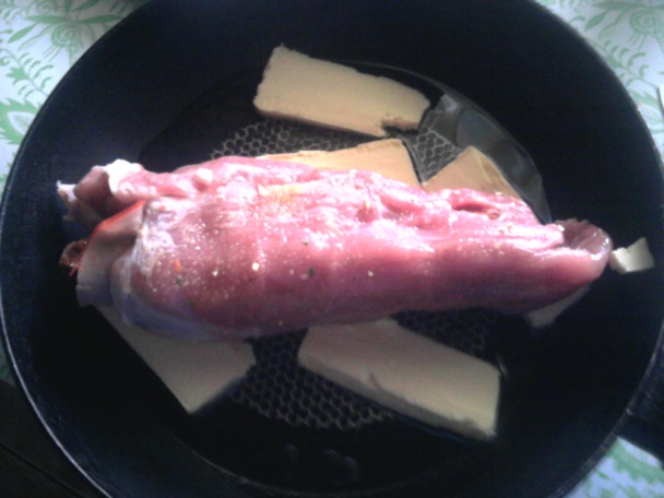 Panenka plnená domácou údenou klobásou (fotorecept) - obrázok 2