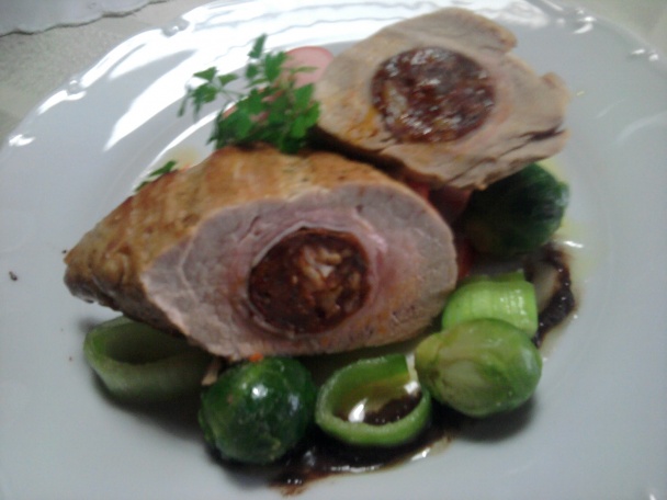 Panenka plnená domácou údenou klobásou (fotorecept) - obrázok 4