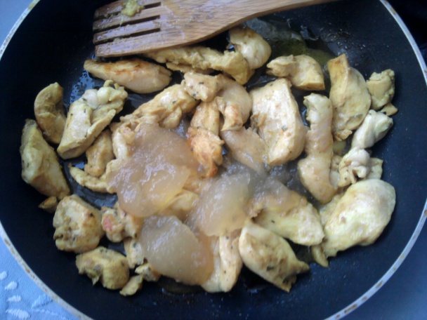 Kuracie prsia s jablkovou kašou (fotorecept) - obrázok 2