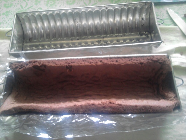 Čokoládový tunel plnený ovocím (fotorecept) - obrázok 2