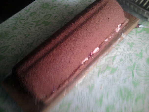 Čokoládový tunel plnený ovocím (fotorecept) - obrázok 4