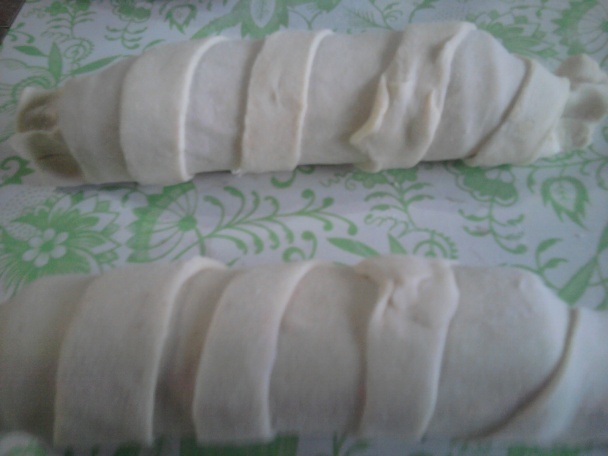 Párky v lístkovom ceste (fotorecept) - obrázok 4