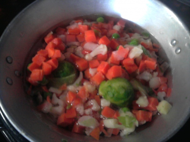 Treskový šalát pod čiapkou (fotorecept) - obrázok 1