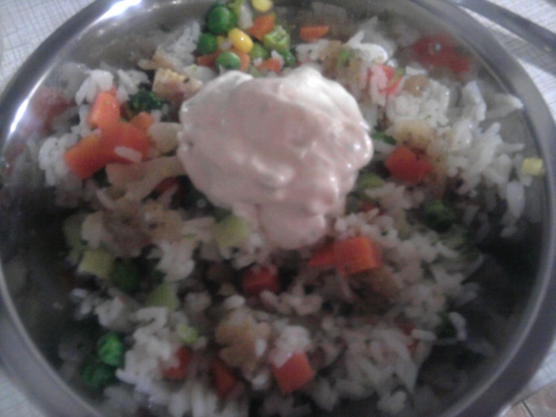 Treskový šalát pod čiapkou (fotorecept) - obrázok 2