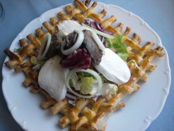 Restovaná pečeň na mix šaláte (fotorecept) - obrázok 4