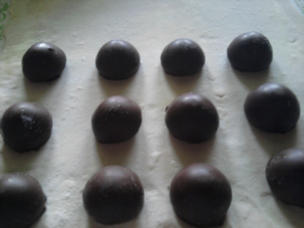 Rumové pralinky v lístkovom ceste (fotorecept) - obrázok 1