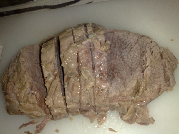 Hovädzie s uhorkovou omáčkou dia (fotorecept) - obrázok 1