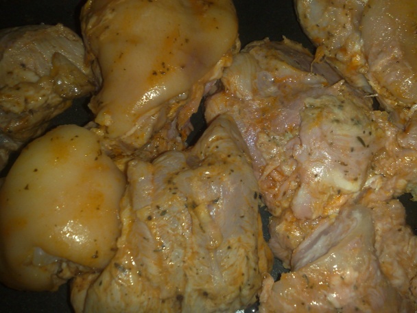 Grilované marinované koleno (fotorecept) - obrázok 1