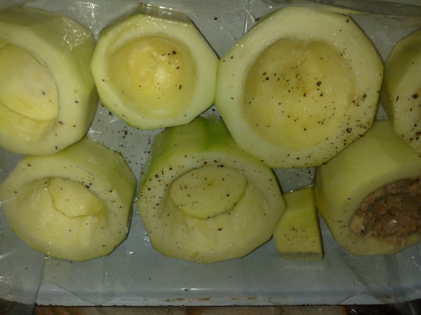 Pečená cukina s fazuľou (fotorecept) - obrázok 2