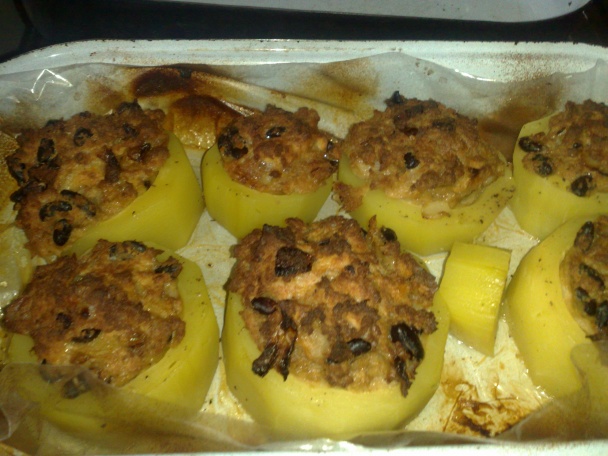 Pečená cukina s fazuľou (fotorecept) - obrázok 4