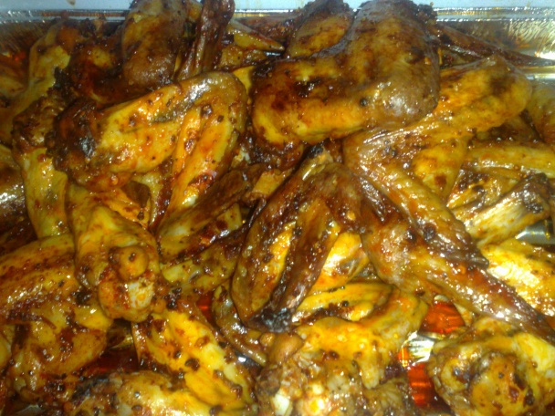 Krídla v mexickej marináde s plnenými zemiakmi (fotorecept) - obrázok 1