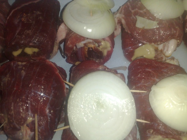 Roládky z bravčového a hovädzieho mäska (fotorecept) - obrázok 4