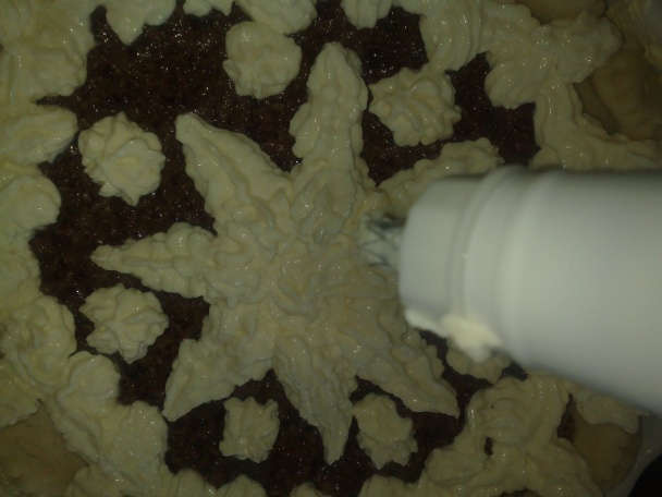 Brusnicovo - hrozienkový koláč (fotorecept) - obrázok 5