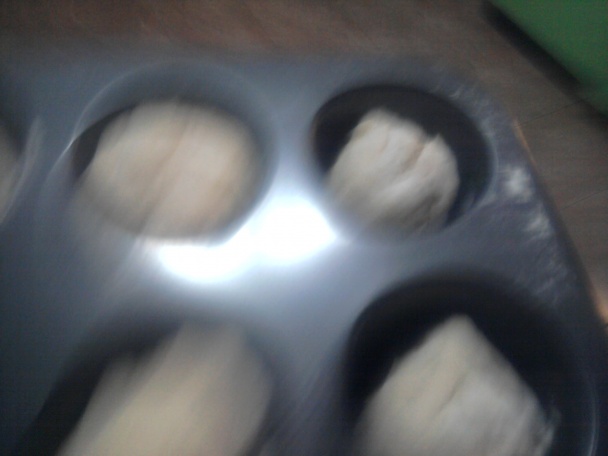 Moje prvé muffiny, chlebové (fotorecept) - obrázok 2