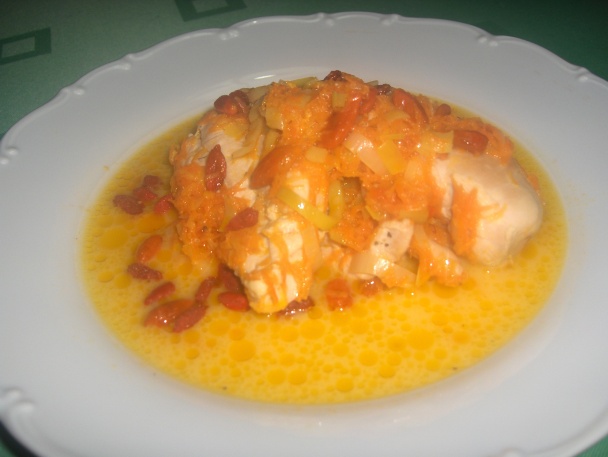 Kuracie prsia s goji a mrkvou (fotorecept) - obrázok 5