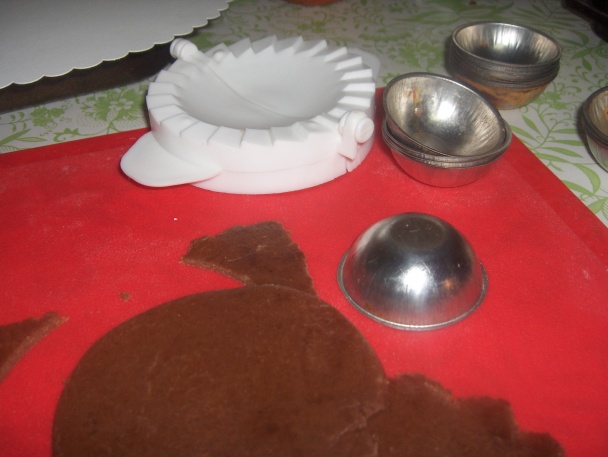 Medovníkové klobúčiky na stromček (fotorecept) - obrázok 1