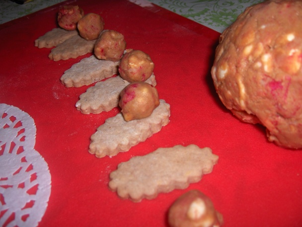 Vianočné darčeky , papučky(fotorecept) - obrázok 2