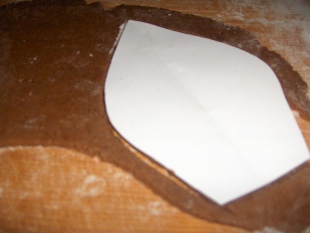 Vianočný medovníkový kvet (fotorecept) - obrázok 2