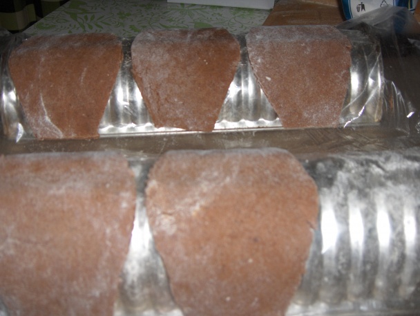 Vianočný medovníkový kvet (fotorecept) - obrázok 3