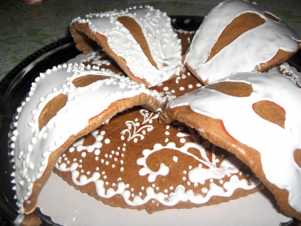 Vianočný medovníkový kvet (fotorecept) - obrázok 7