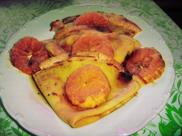 Pomarančové palacinky s karamelom (fotorecept) - obrázok 6