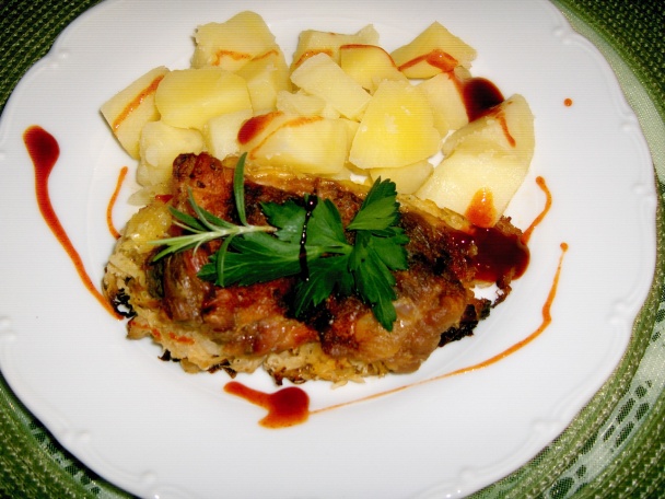 Zapečená kuracina s kyslou kapustou (fotorecept) - obrázok 8