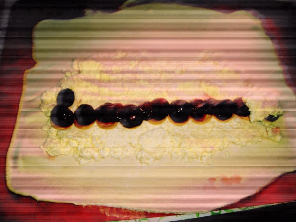 Tvarohovo-jahodový závin/fotorecept/ - obrázok 2