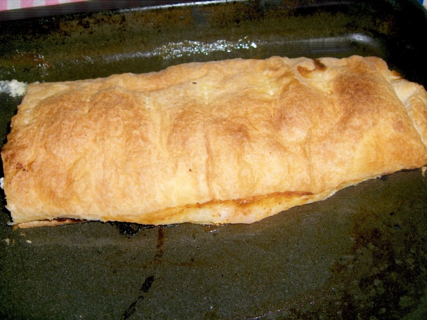 Tvarohovo-jahodový závin/fotorecept/ - obrázok 4