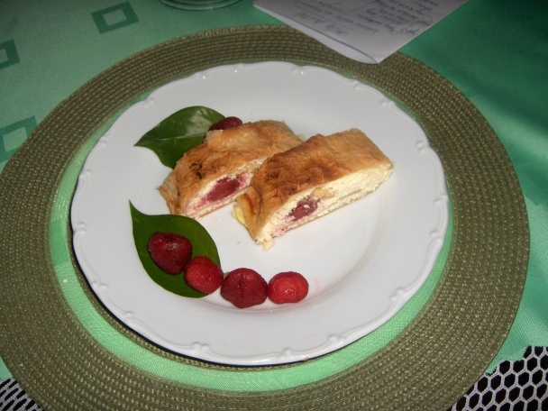 Tvarohovo-jahodový závin/fotorecept/ - obrázok 5