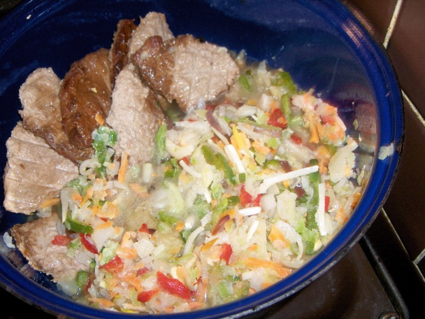 Sójový steak so zeleninou (fotorecept) - obrázok 2