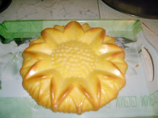 Slnečnica ako dezert ku káve (fotorecept) - obrázok 4