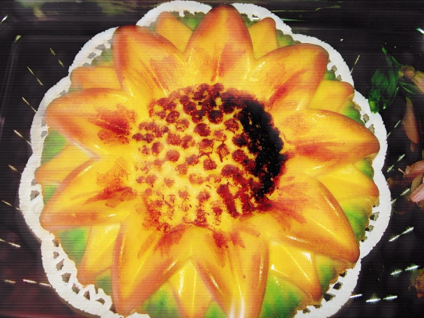 Slnečnica ako dezert ku káve (fotorecept) - obrázok 5