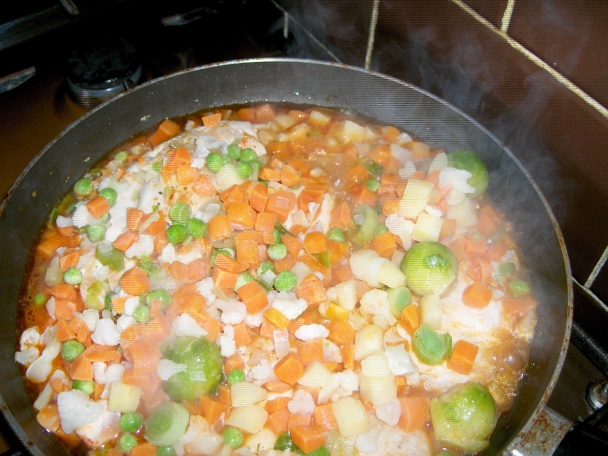 Kuracina a zelenina (fotorecept) - obrázok 1