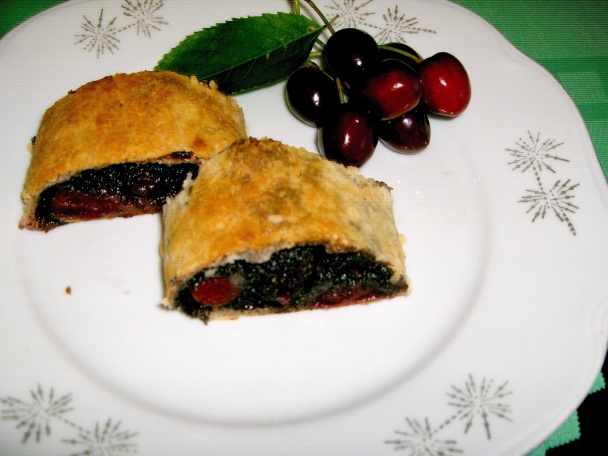 Falošná čerešňová štrúdla /fotorecept/ - obrázok 4