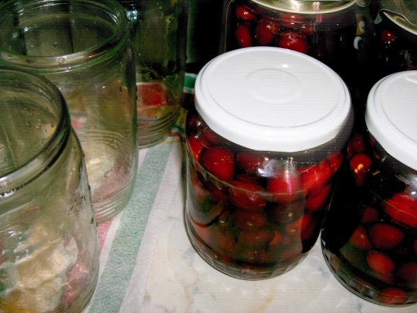 Zavárané dia-čerešne (fotorecept) - obrázok 2