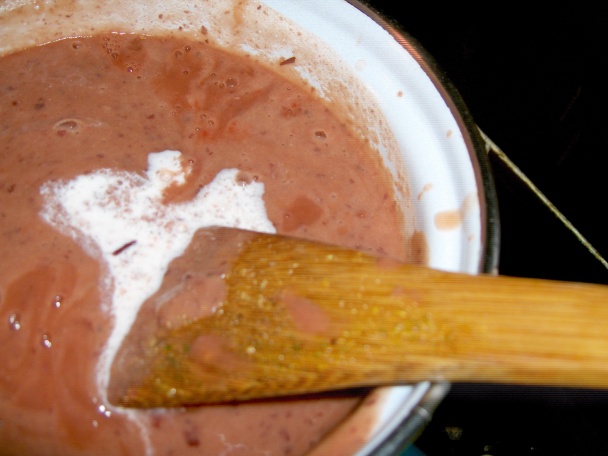 Kuracinka s fazuľovou omáčkou (fotorecept) - obrázok 4