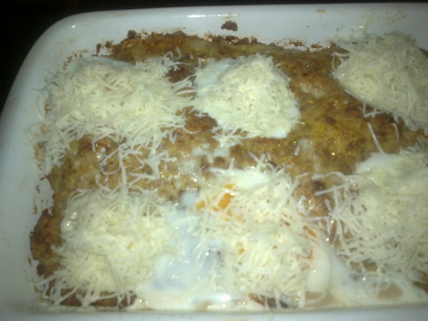 Zapečené mleté mäso s vajíčkom (fotorecept) - obrázok 2