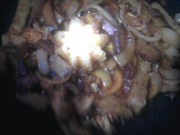 Seitanové mäsko na hubách (fotorecept) - obrázok 2