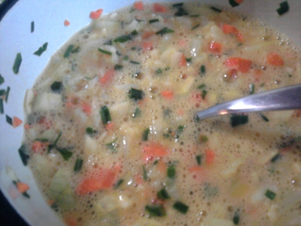 Zeleninová omeletová roláda (fotorecept) - obrázok 2