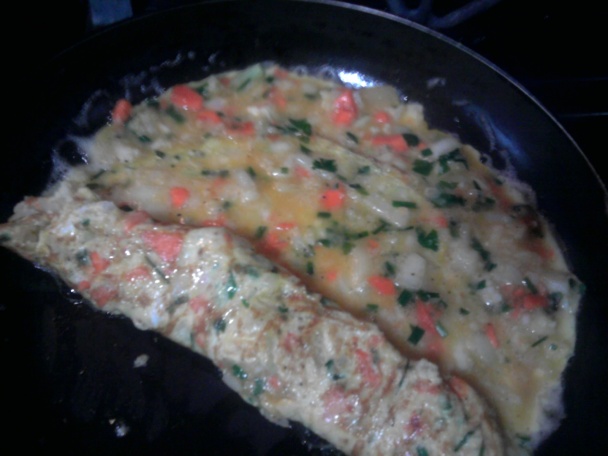 Zeleninová omeletová roláda (fotorecept) - obrázok 4