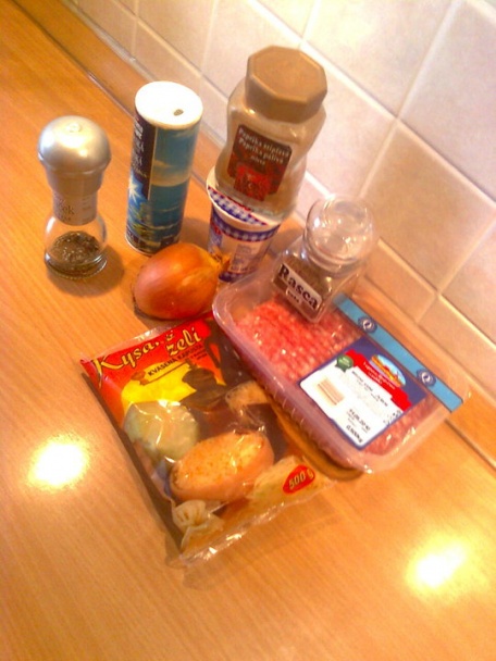 Špeciálny segedínsky guľáš podľa mojej hlavy z mleteho mäska bravčového (fotorecept) - obrázok 1