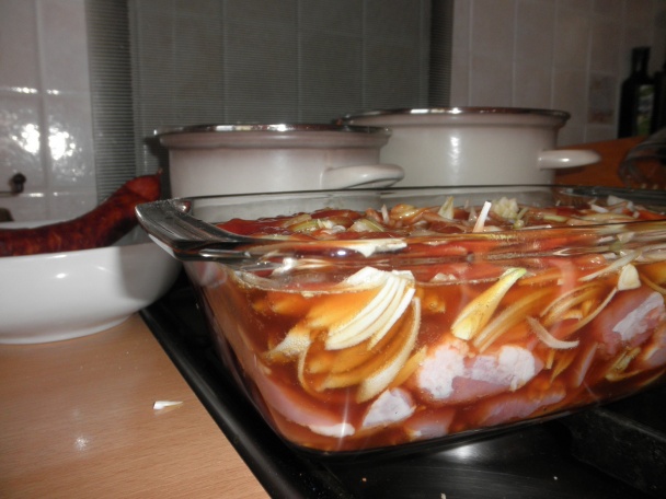 Mäso utopené v kečupovom pive (fotorecept) - obrázok 4