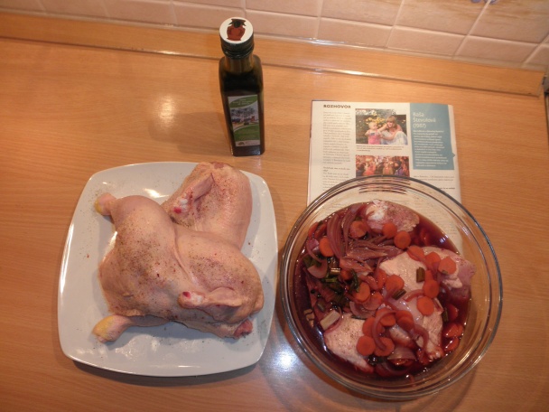 KURACIE ORGIE A HLIVOVÁ POLIEVKA SO ŠAMPIŇÓNMI(venované Baši a Tinke) - obrázok 3